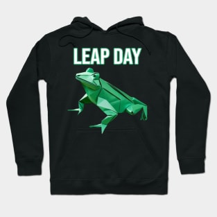 Leap Day Origami Frog - PanfurWare LLC Hoodie